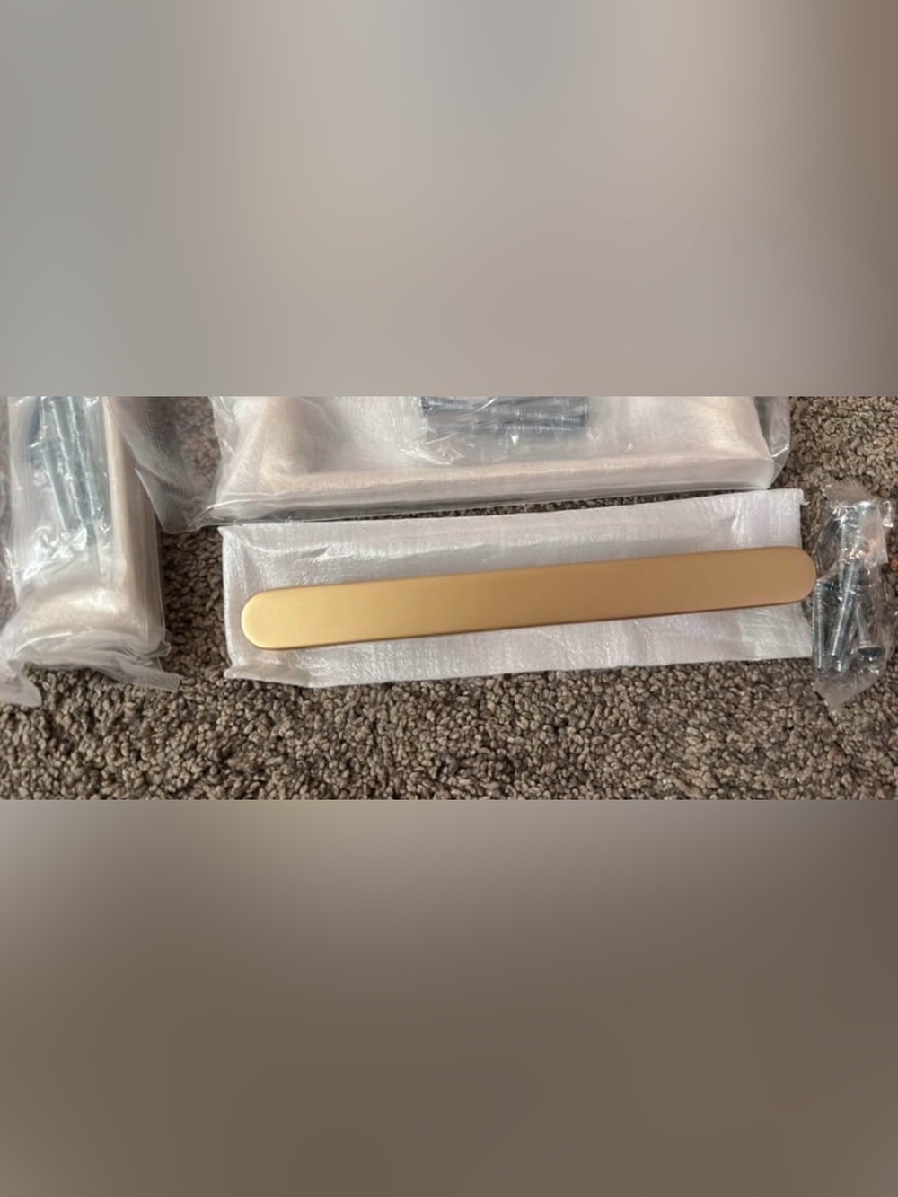 Asidrama 10 Pack 5 Inch(128mm) Brushed Gold Cabinet Handles